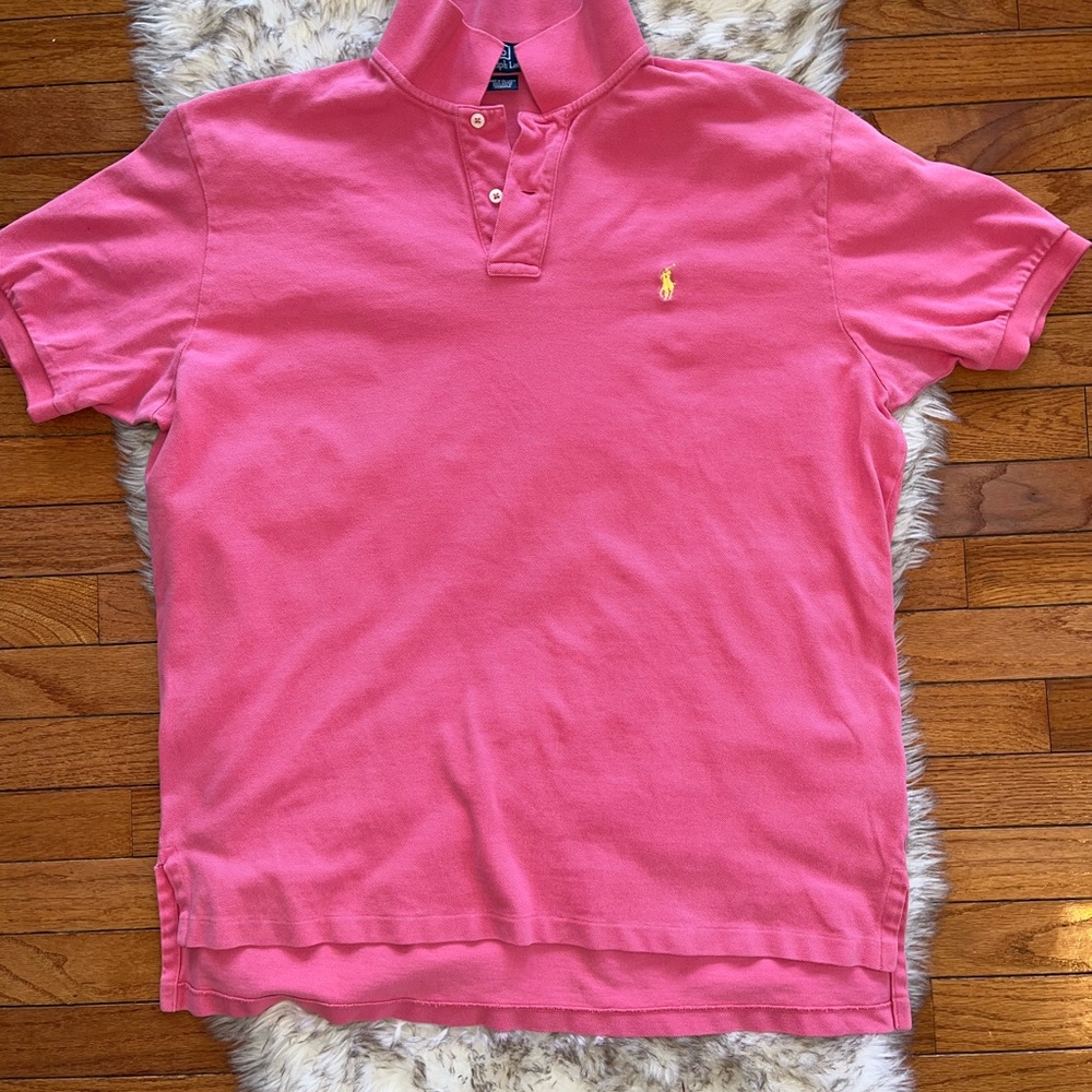 Ralph Lauren Pink Polo Shirt